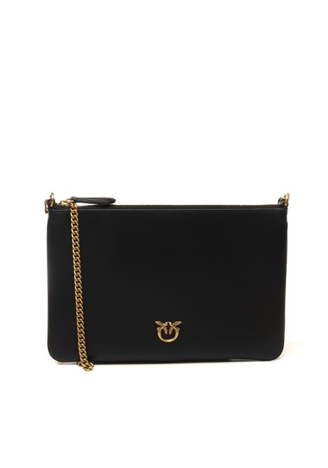 borsa a spalla flat classic nera/oro PINKO | 100455-AOF1FLAT CLASSIC-Z99Q